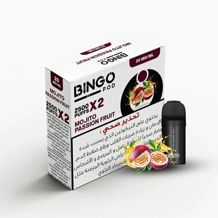 VOUG - BINGO POD 2500 PUFFS - 20mg