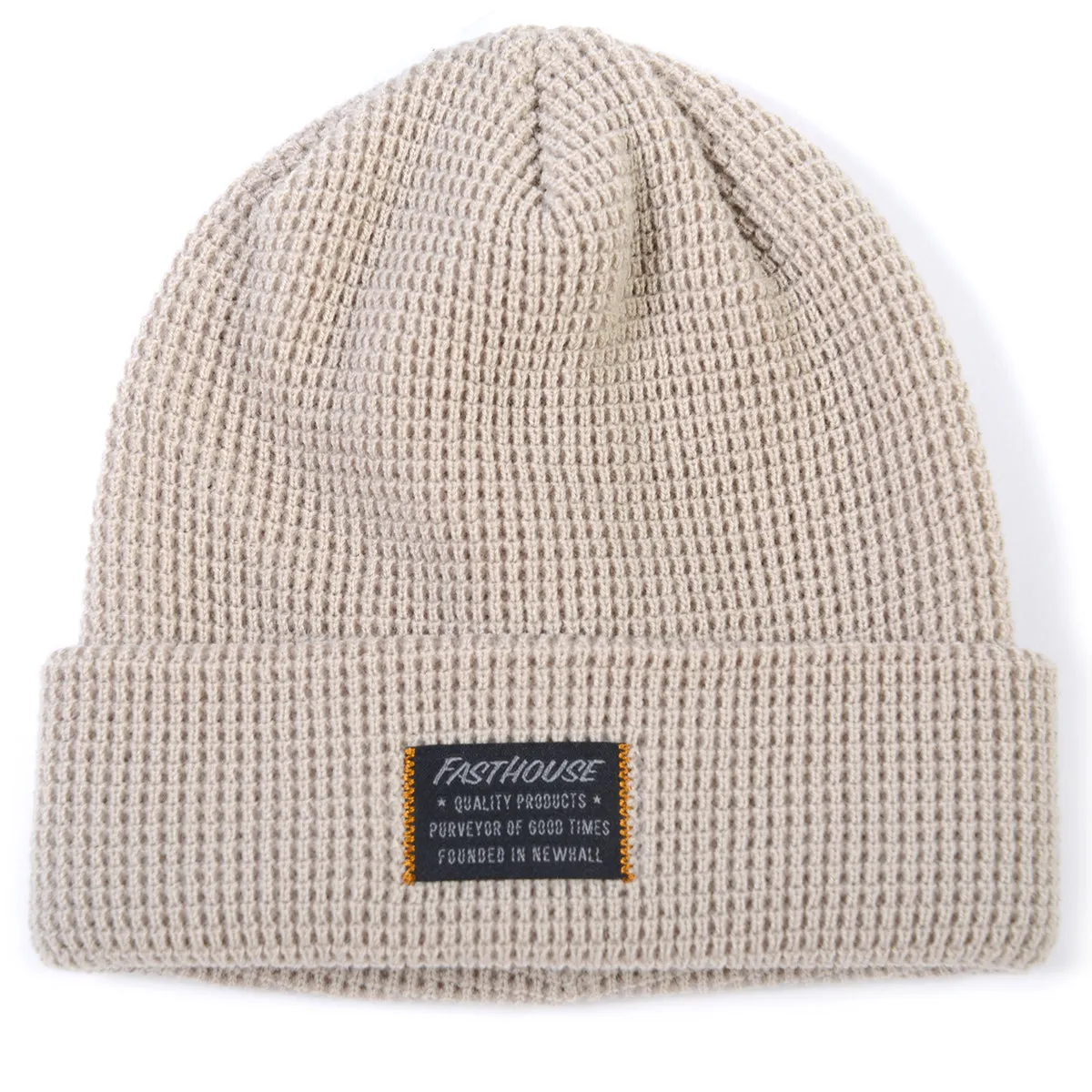 Waffle Beanie - Bone