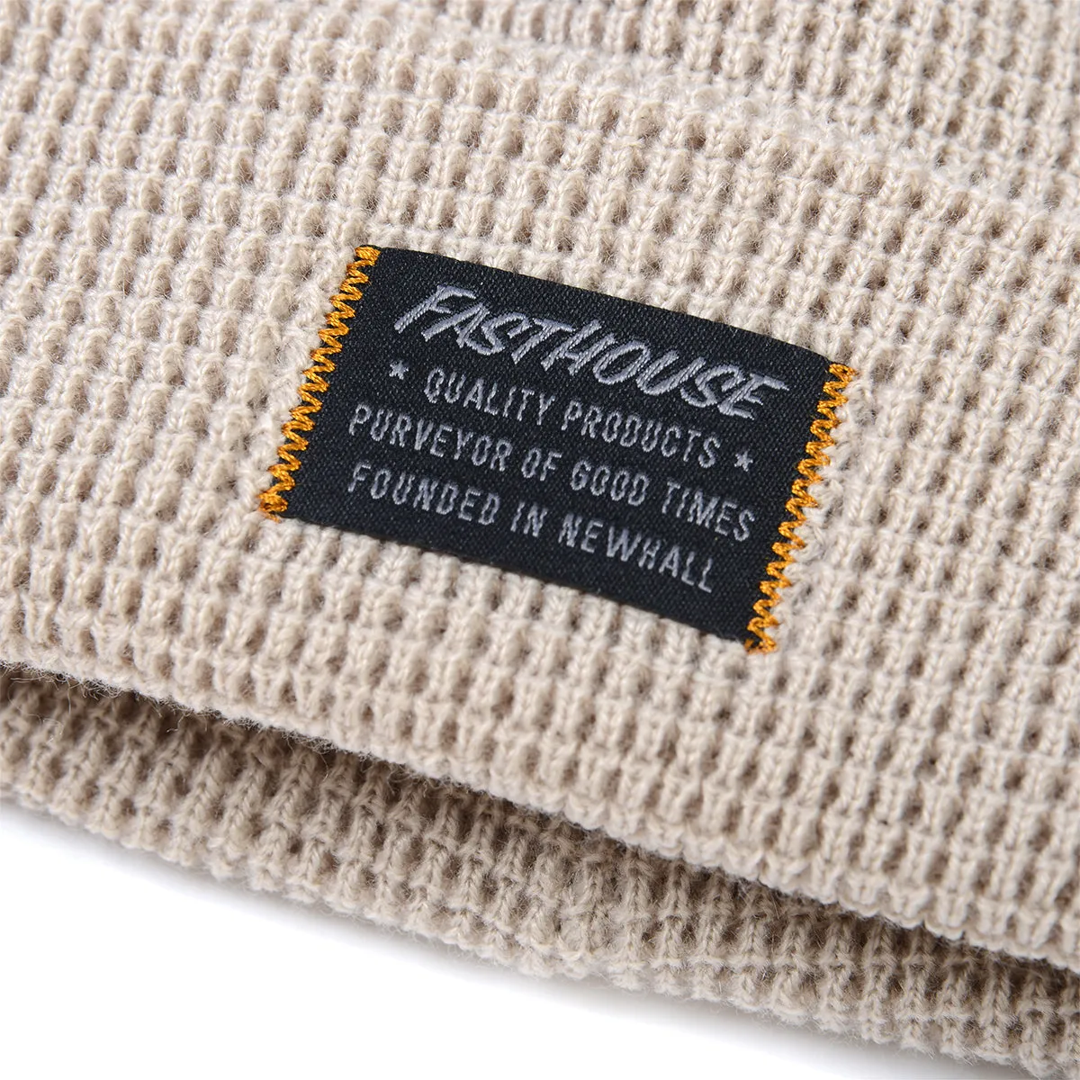 Waffle Beanie - Bone