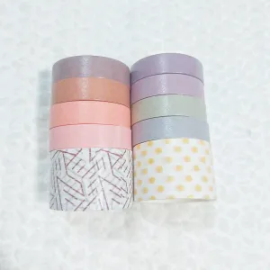 Washi Tape Set - Muted