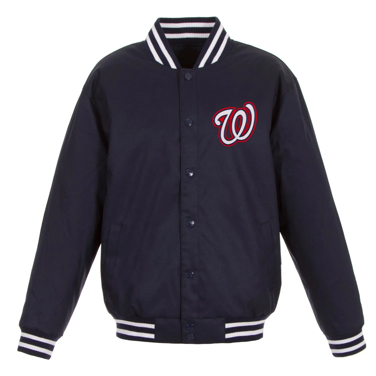 Washington Nationals Poly-Twill Jacket