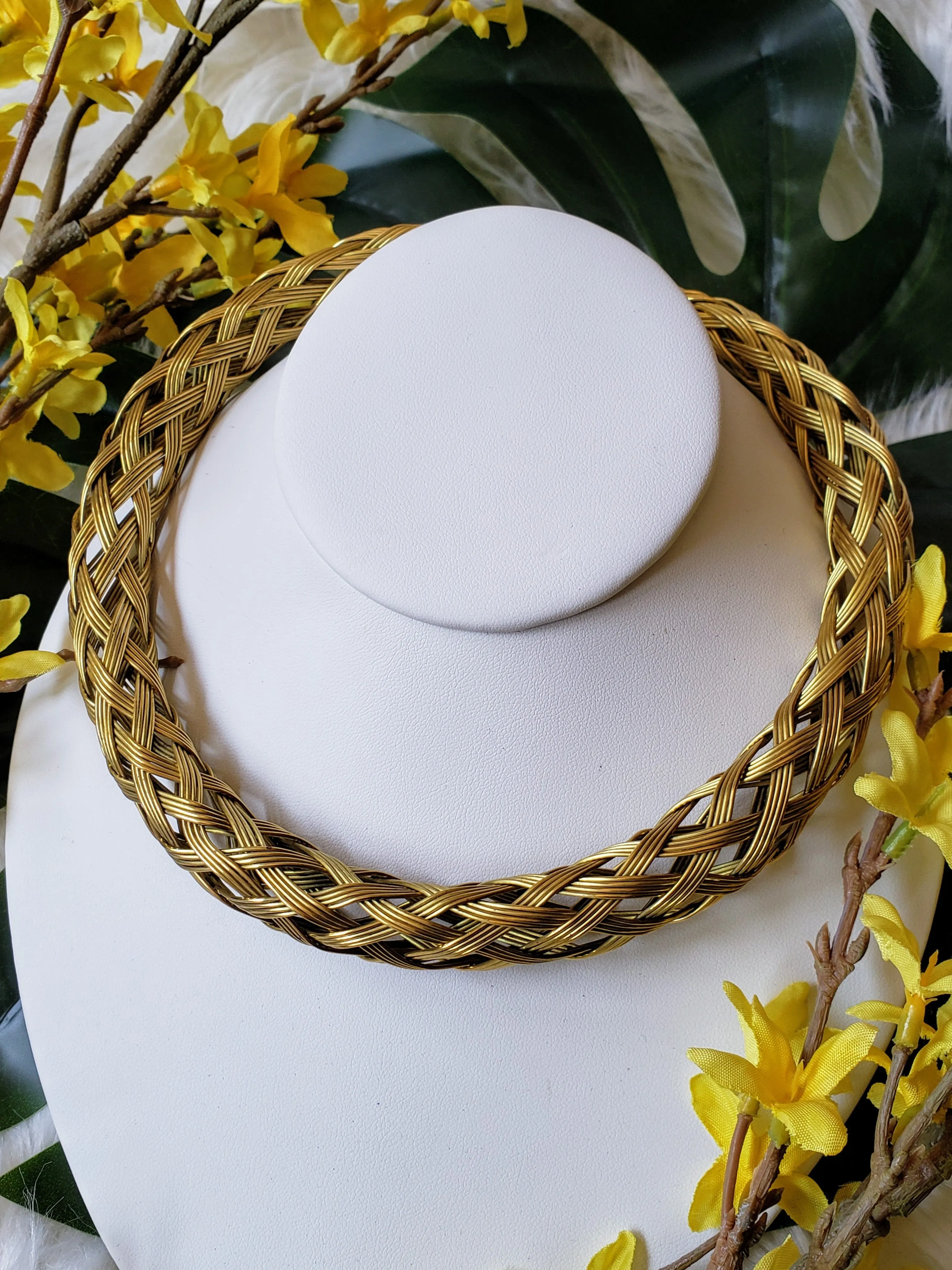 Waverly Place Braided Woven Necklace