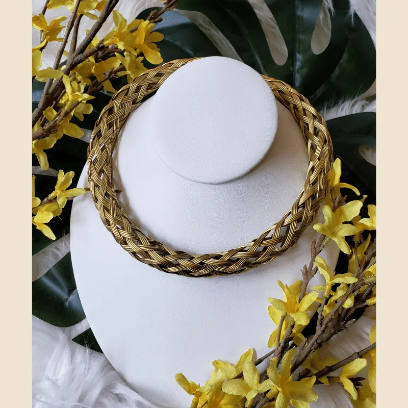 Waverly Place Braided Woven Necklace