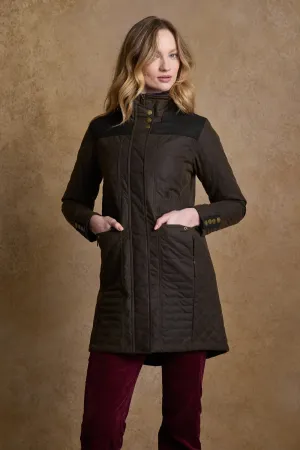 Waxed Cotton Quilted Jacket