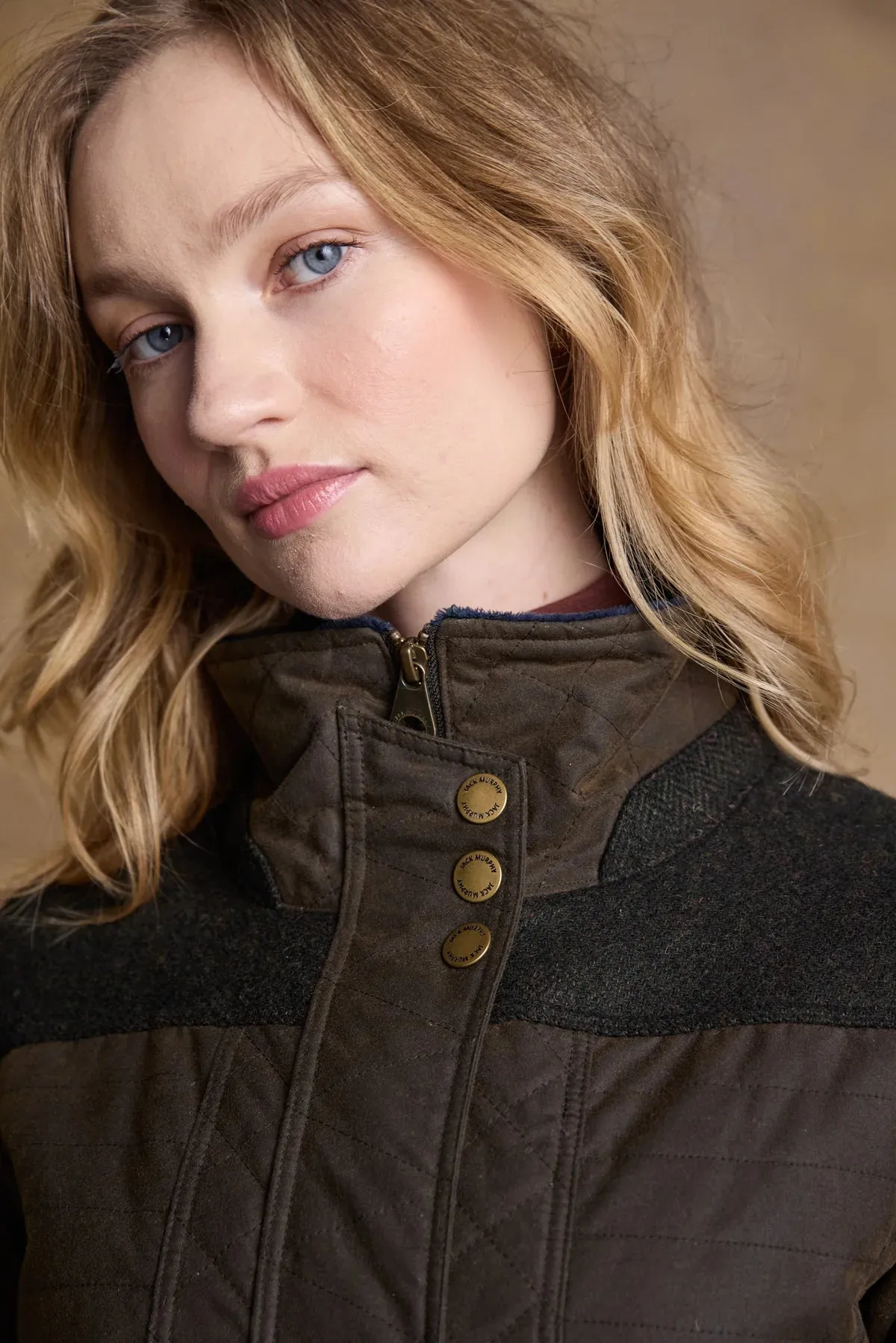 Waxed Cotton Quilted Jacket