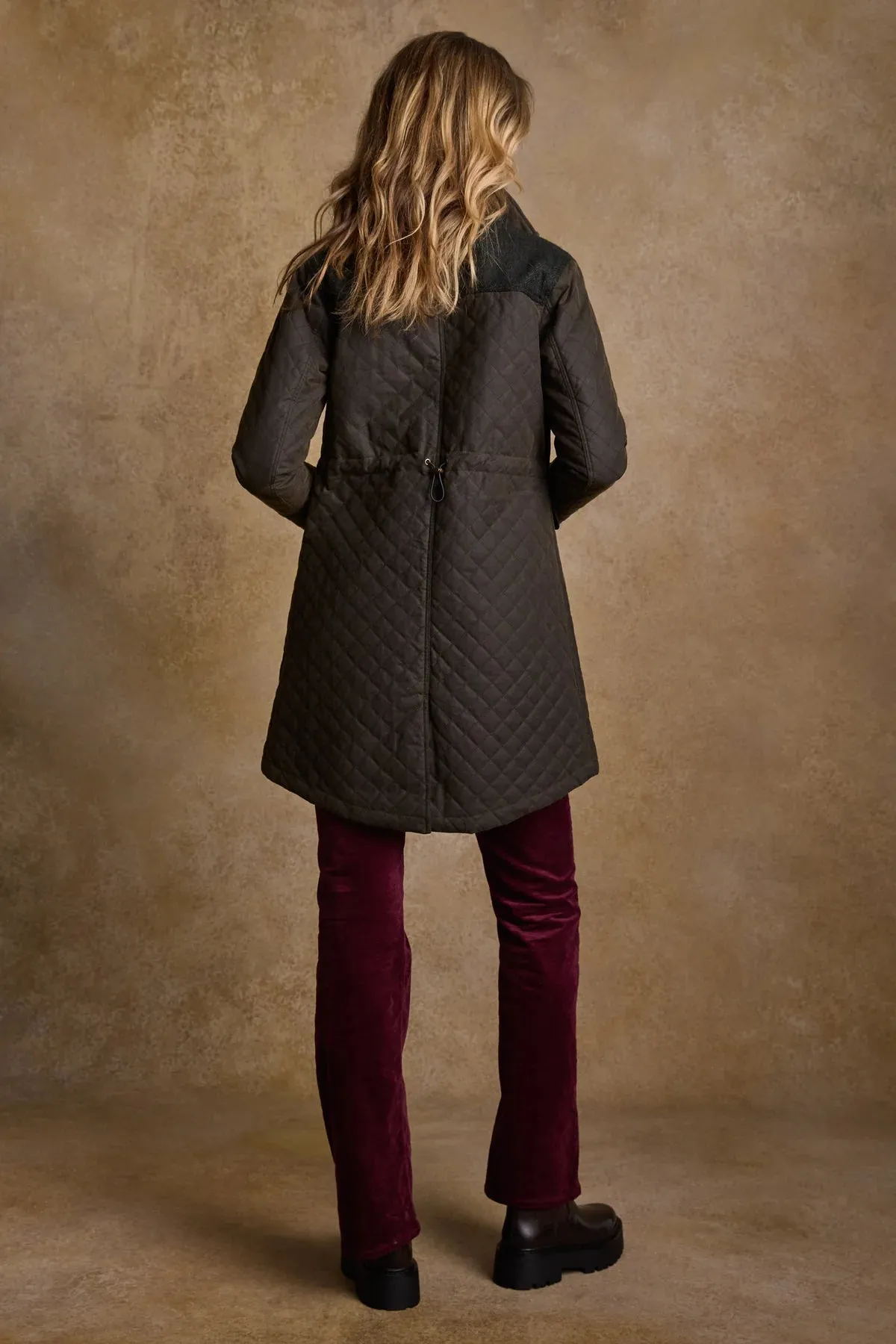 Waxed Cotton Quilted Jacket