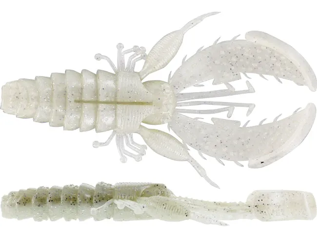 Westin CreCraw Creaturebait ** Glow White clearout **