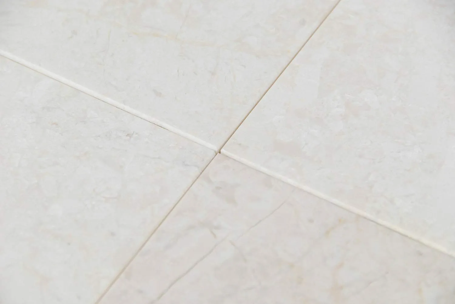 White Pearl Marble 12X12 Polished Tiles - Standard Quality 1 full piece