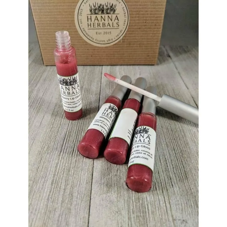 Wineberry Lip Gloss Wine Lip Gloss - Lip Balm -