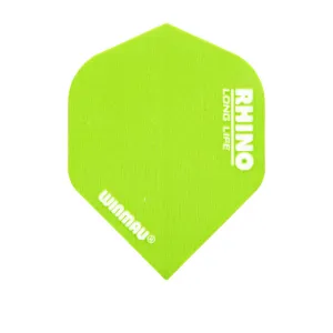 Winmau Rhino Extra Thick Flights -  Neon Green