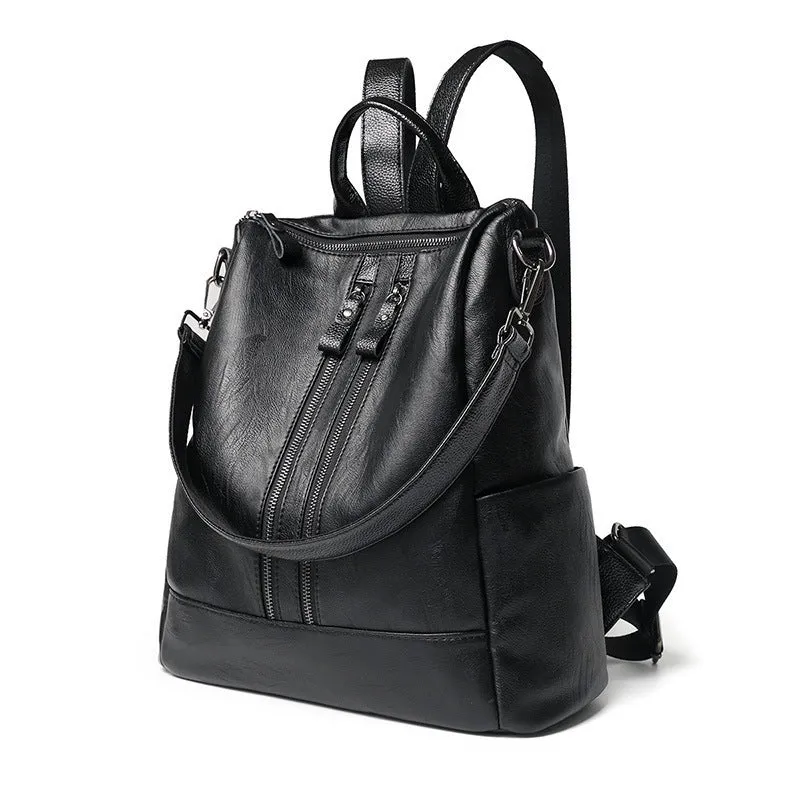 Women's Korean Fashion Soft Leather Multifunctional Bags