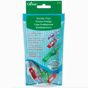 Wonder Clips Variety Pack 26 pieces from Clover
