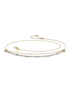 woven double wrap bracelet