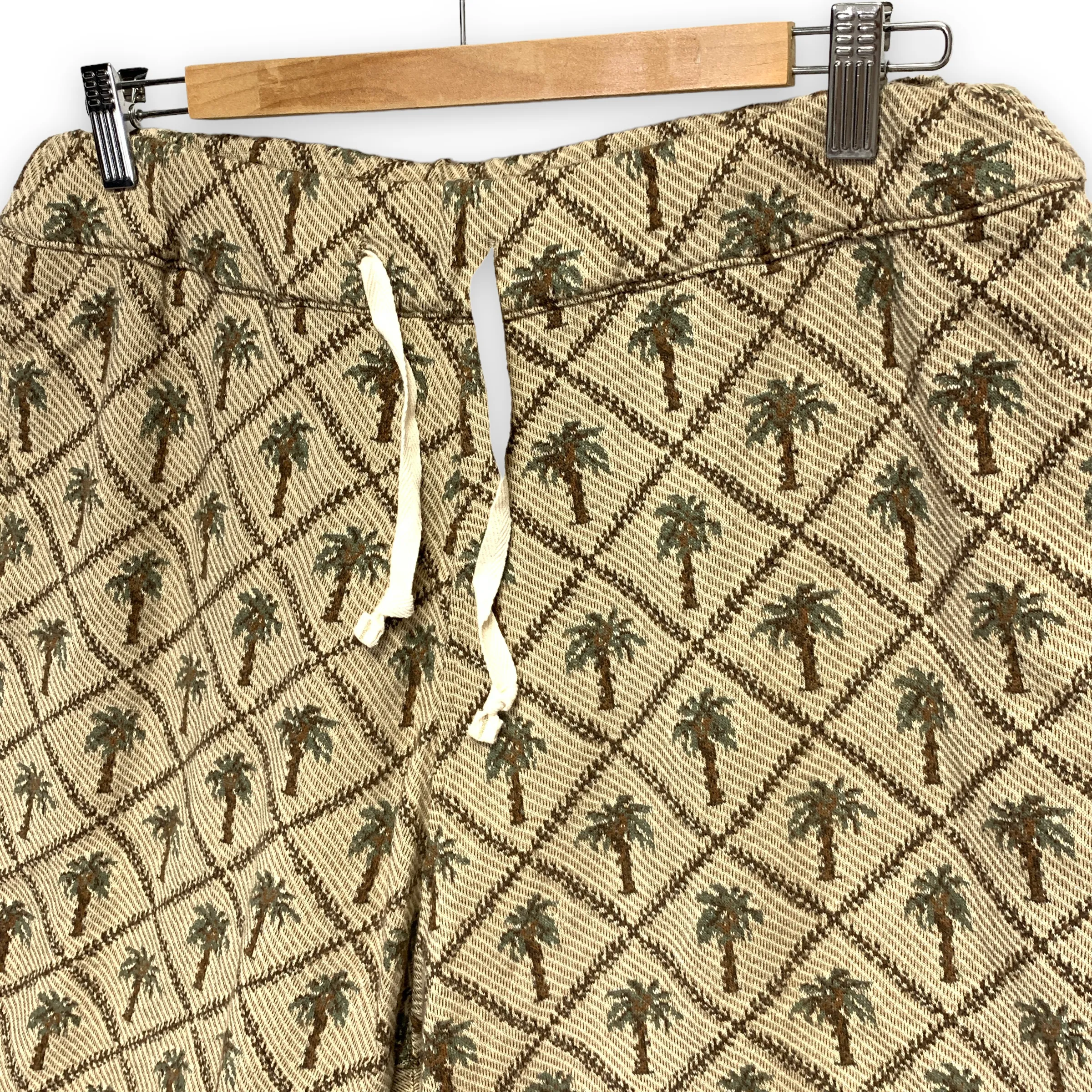 [XL] Kapital Jacquard Woven Palm Tree  Shorts