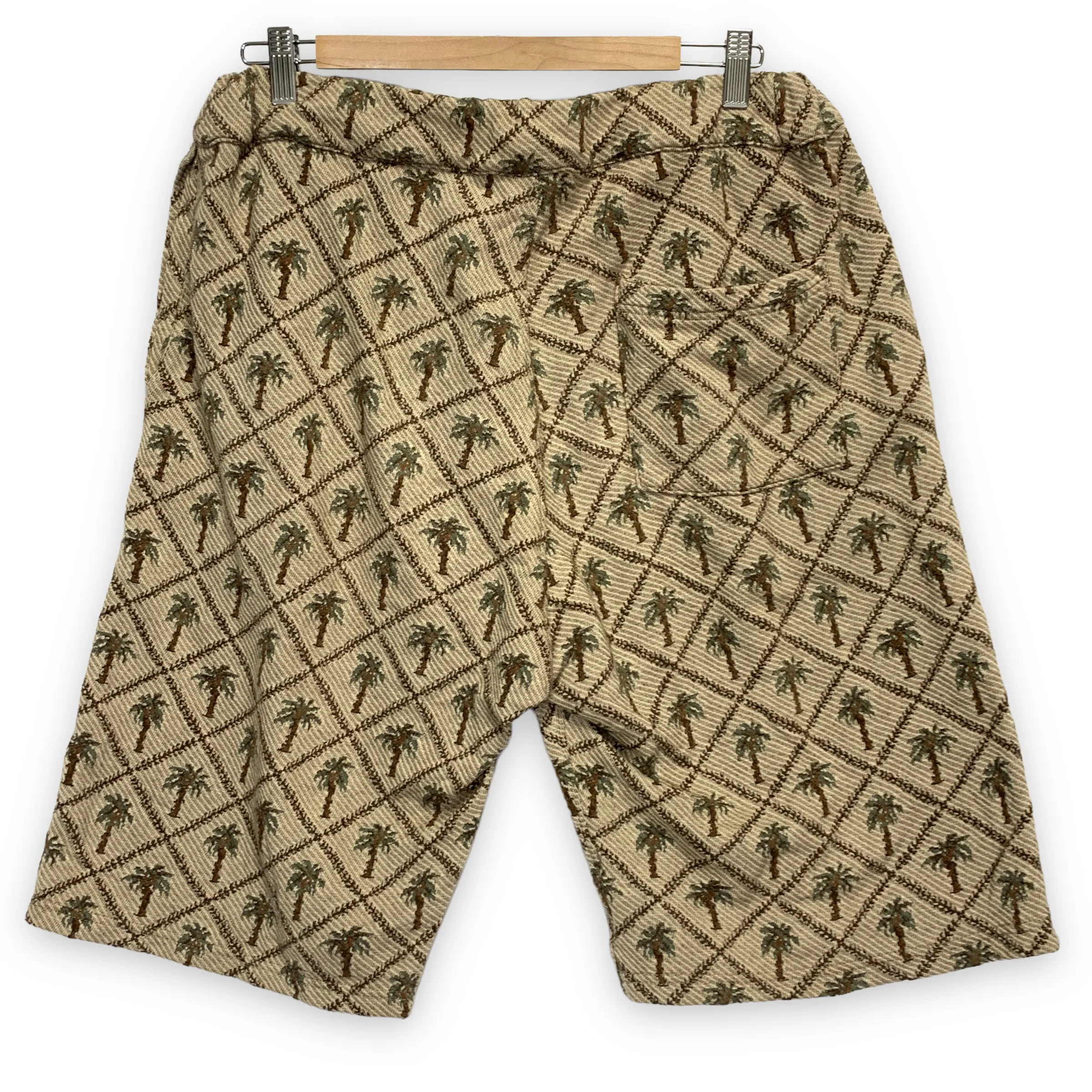 [XL] Kapital Jacquard Woven Palm Tree  Shorts