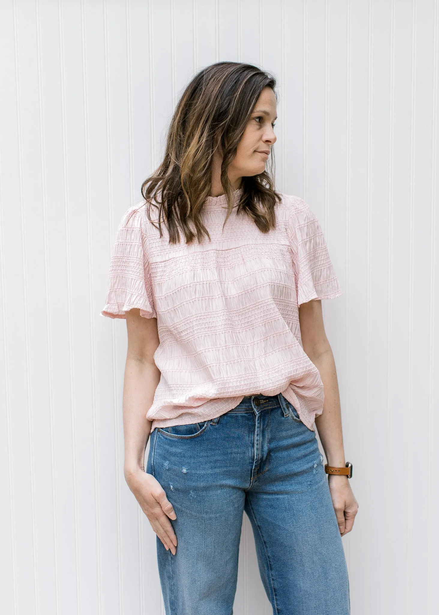 XZ Blush Details Top