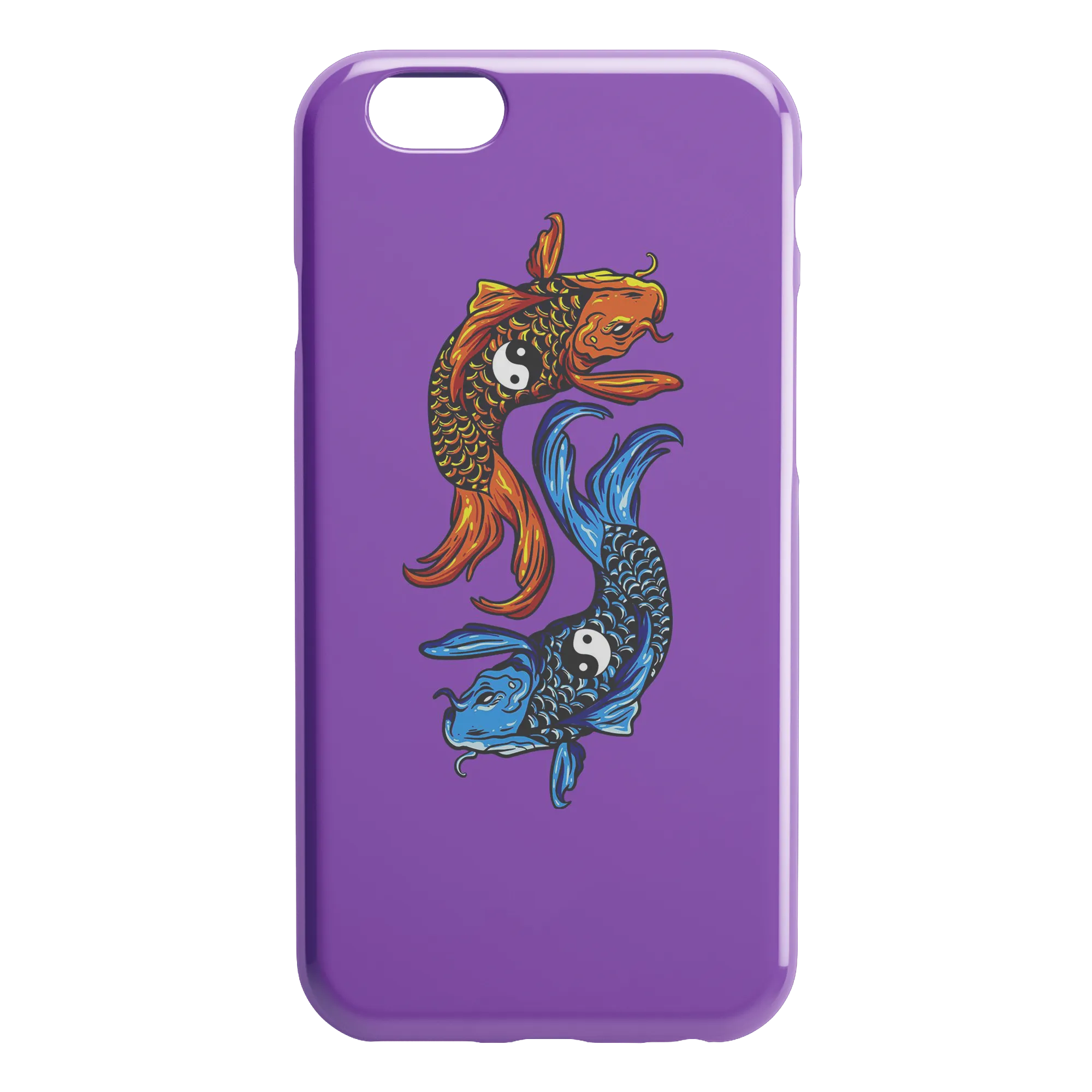 Yin-Yang Koi iPhone Case