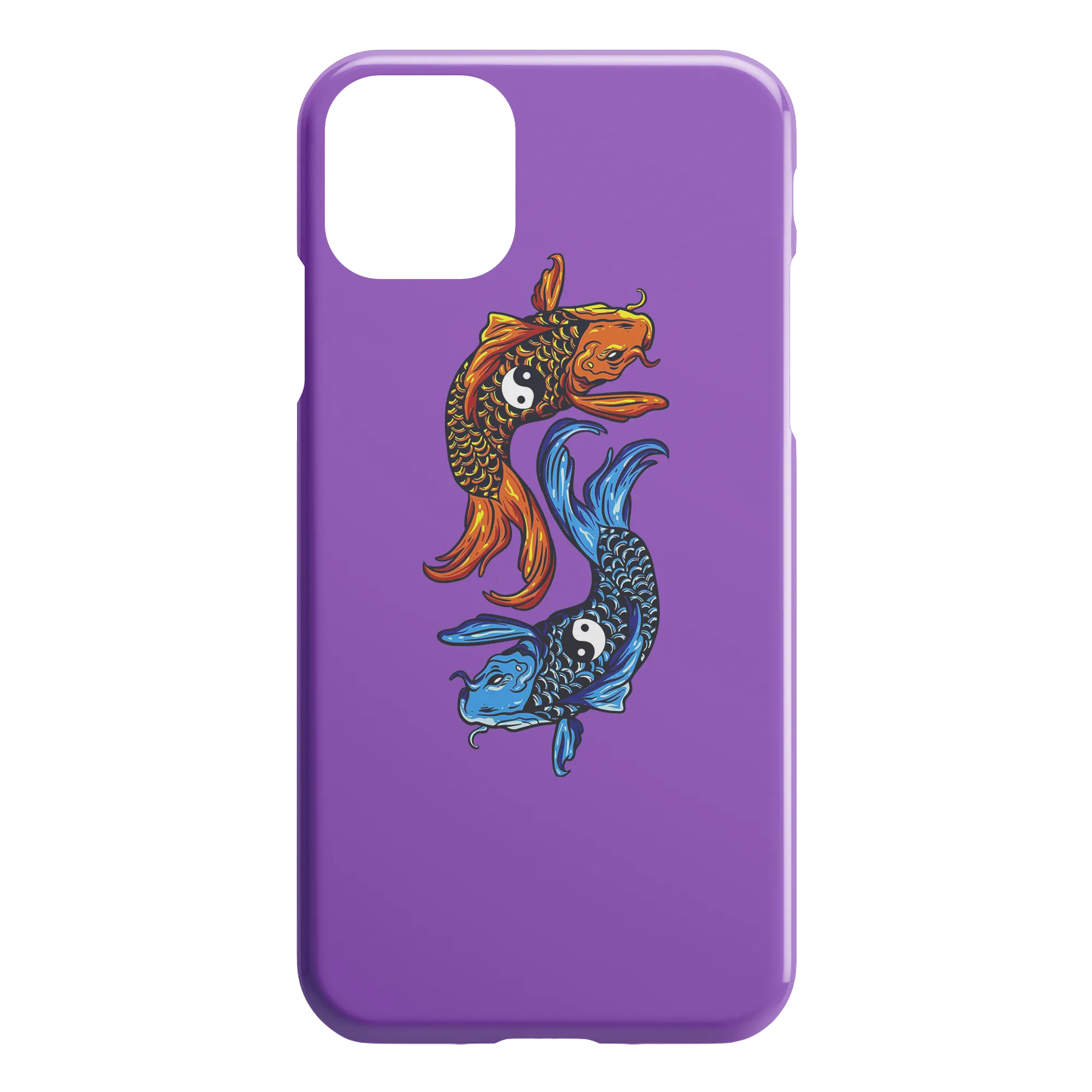 Yin-Yang Koi iPhone Case
