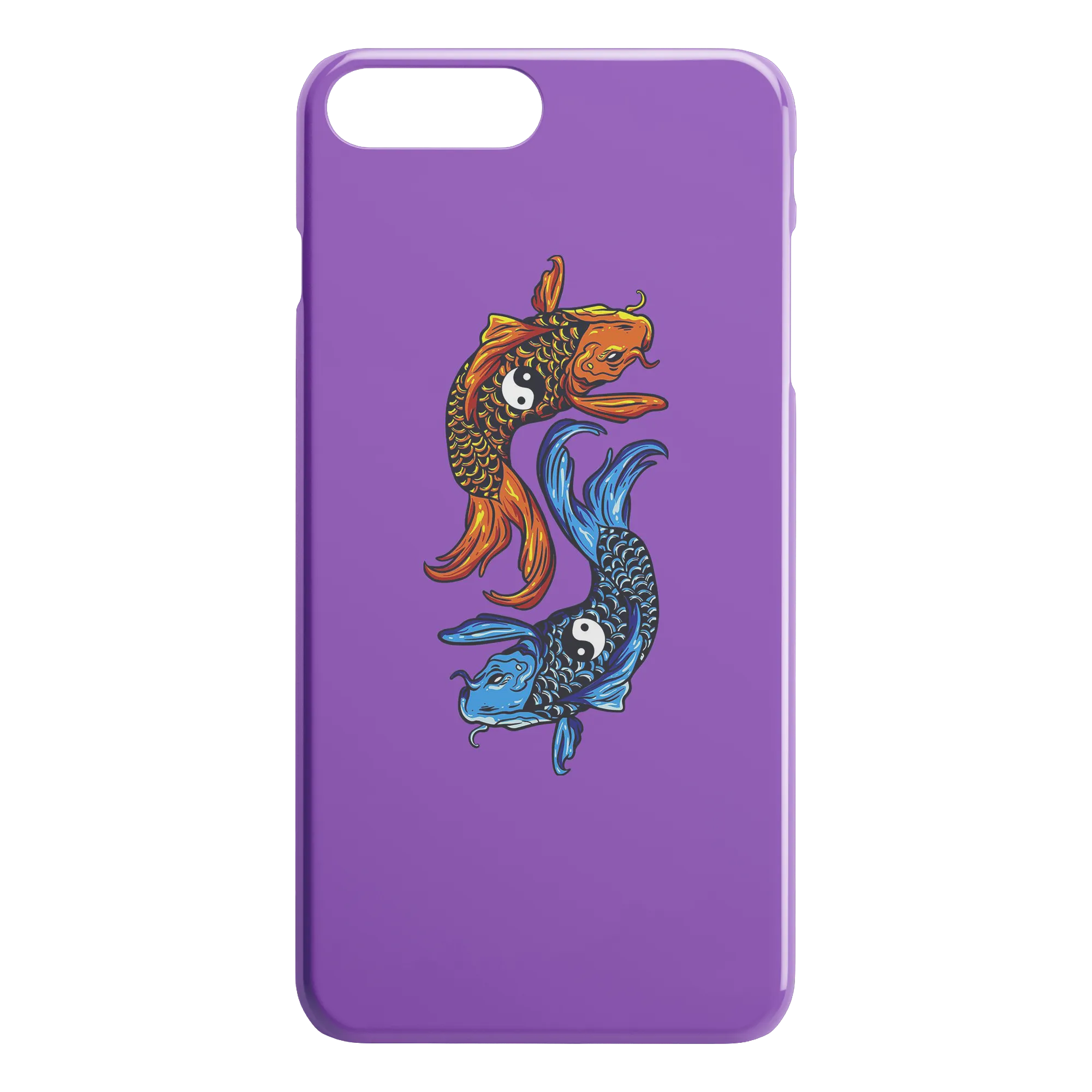 Yin-Yang Koi iPhone Case