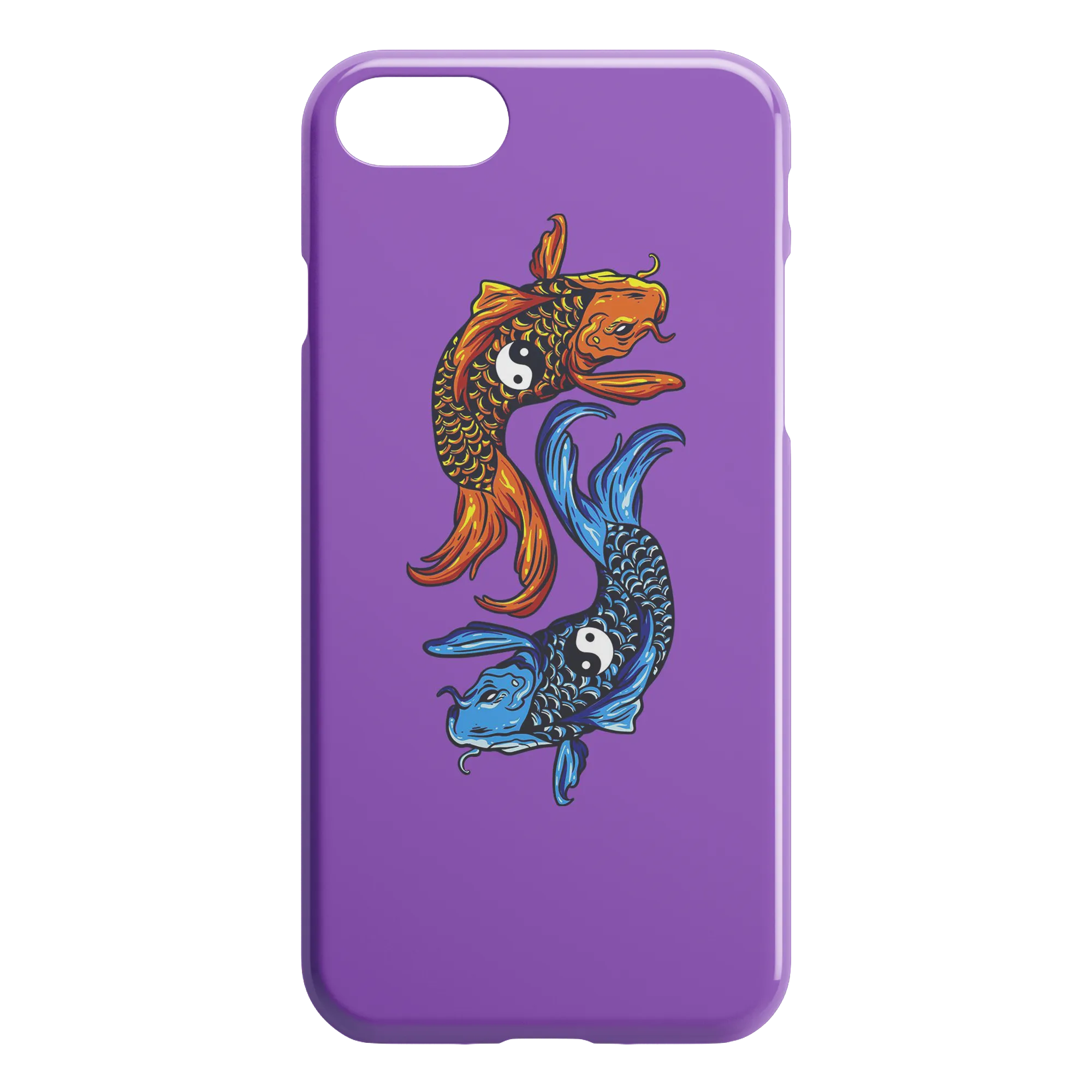 Yin-Yang Koi iPhone Case