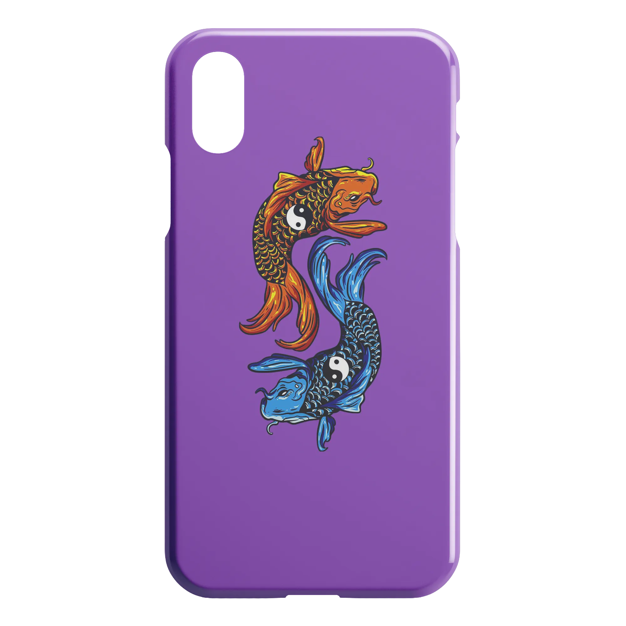 Yin-Yang Koi iPhone Case