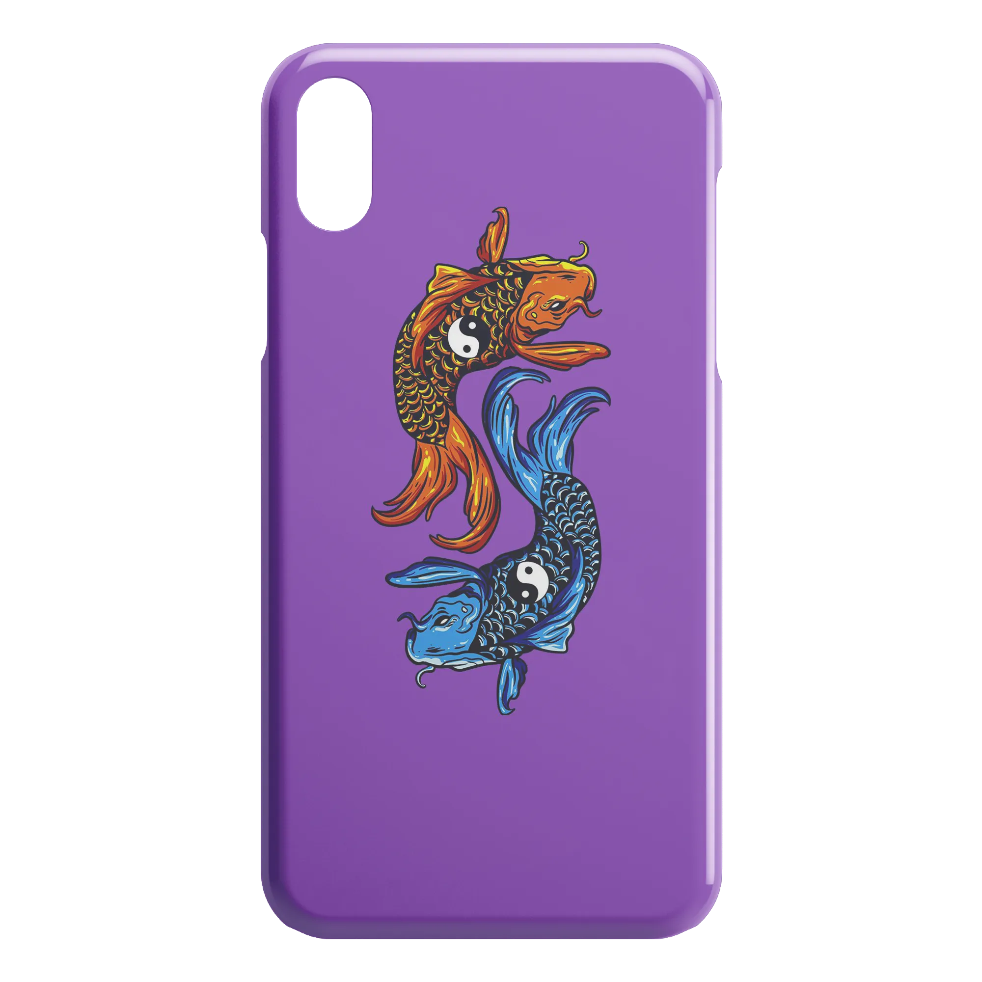 Yin-Yang Koi iPhone Case