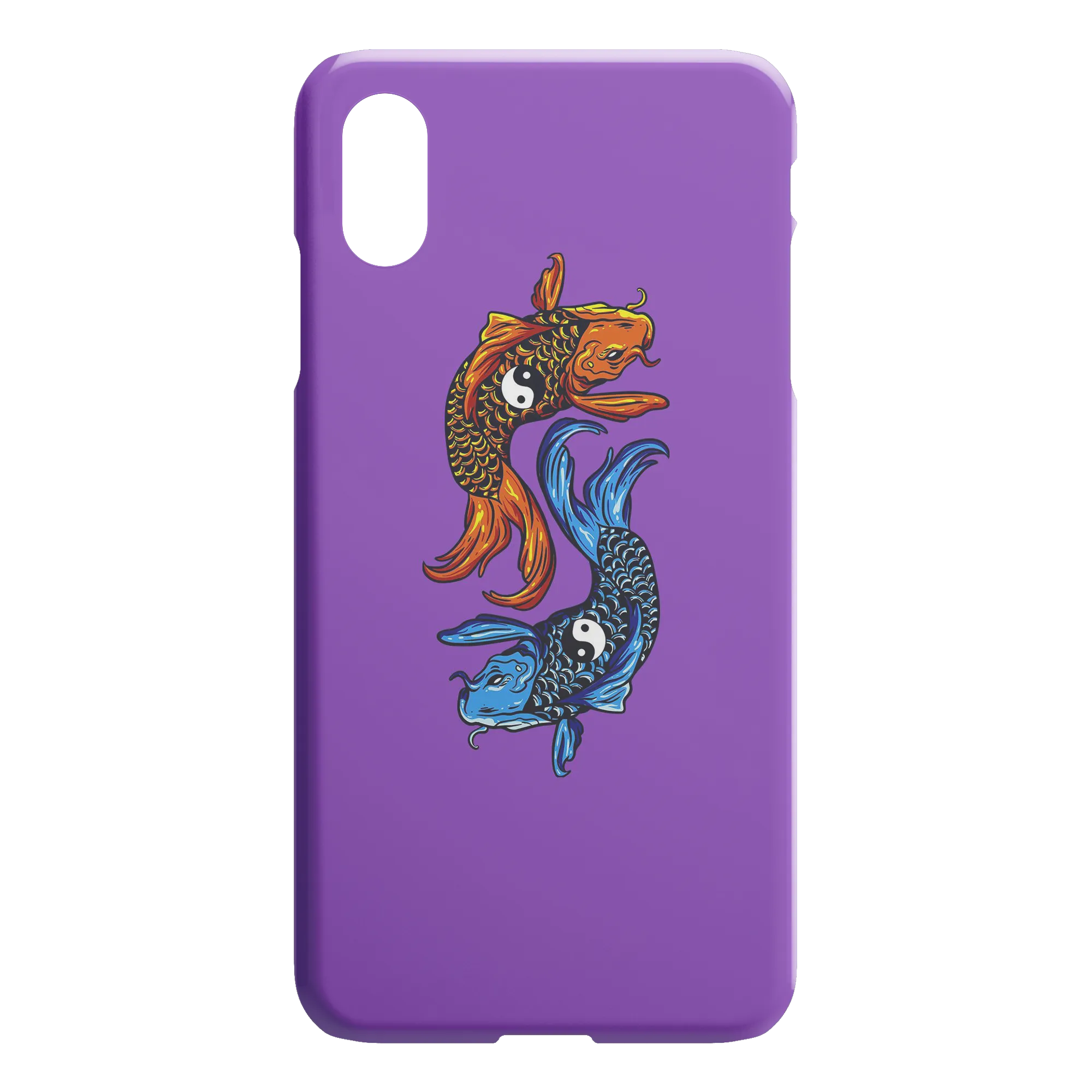 Yin-Yang Koi iPhone Case