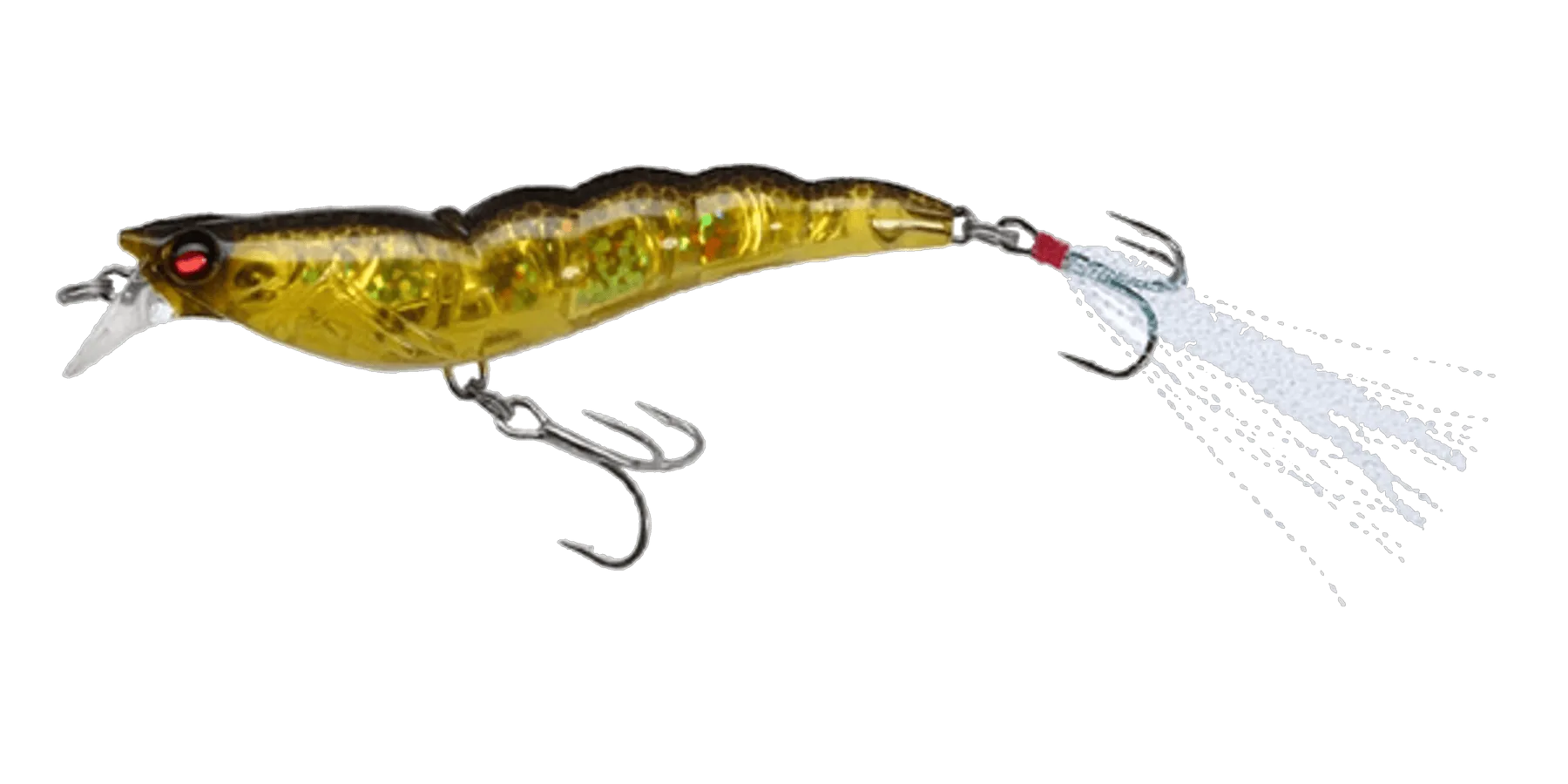 Yo Zuri Crystal Shrim 3D Prawn Hard Body Lure 90