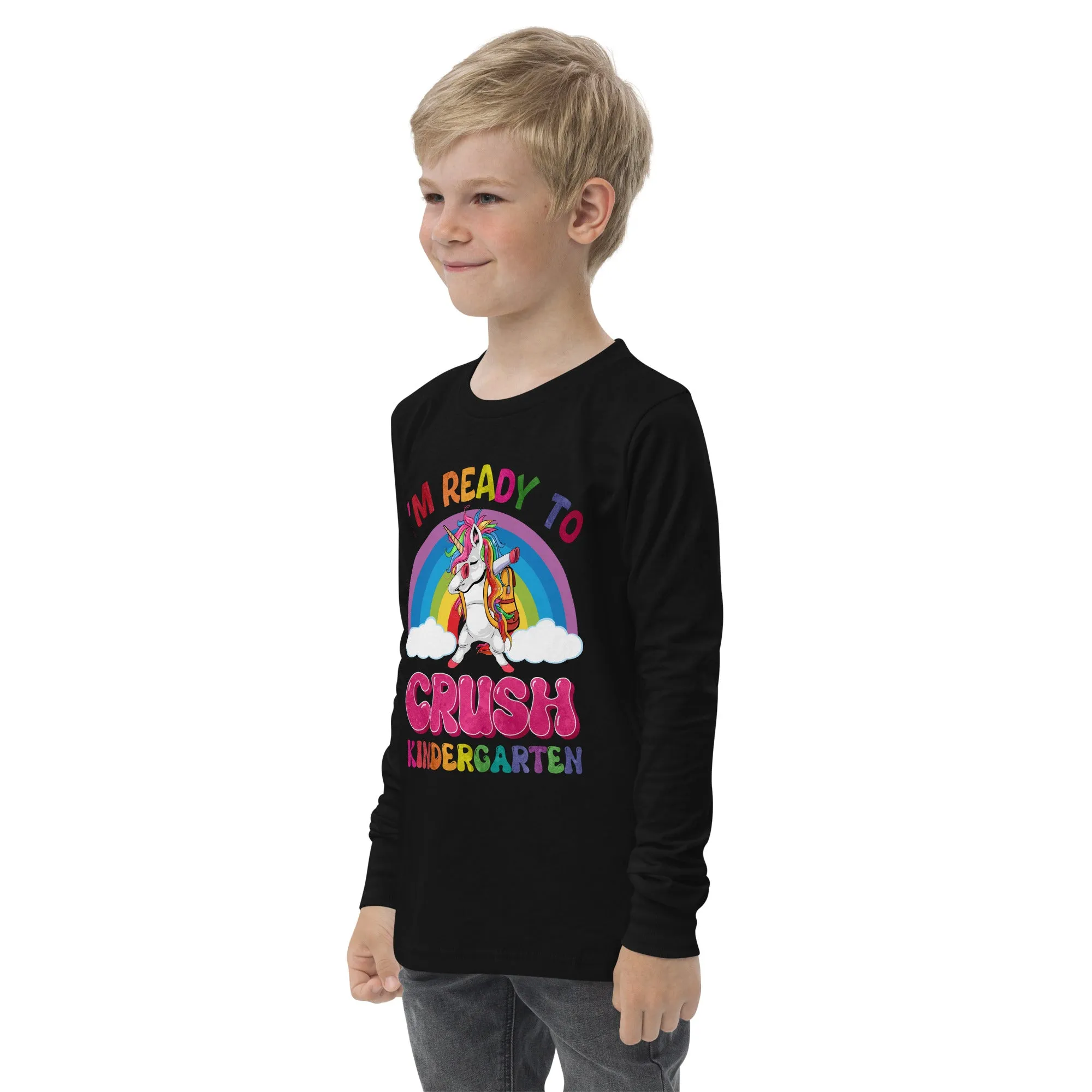 Youth long sleeve tee, Back to School ,Soft Cotton, Unisex,
