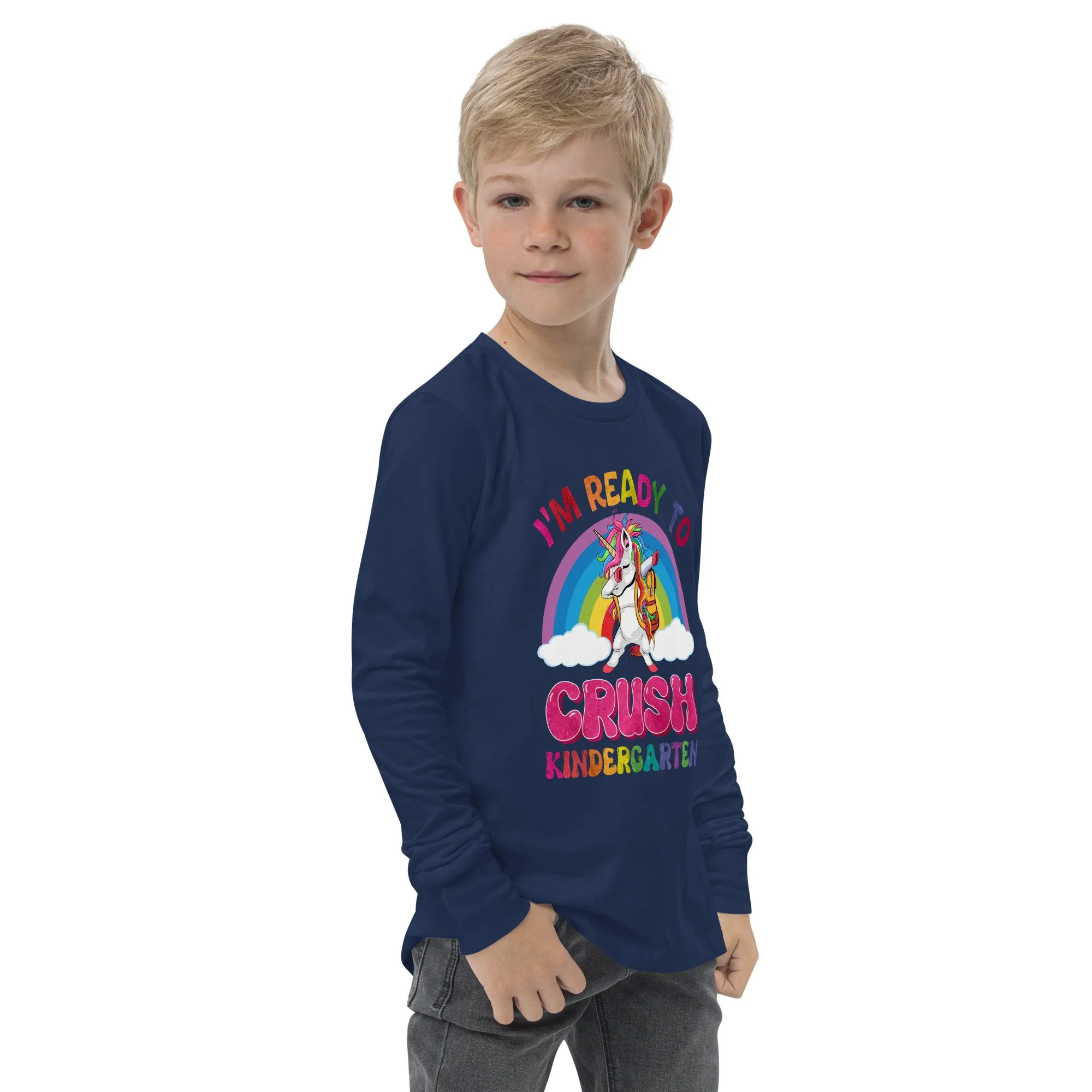 Youth long sleeve tee, Back to School ,Soft Cotton, Unisex,