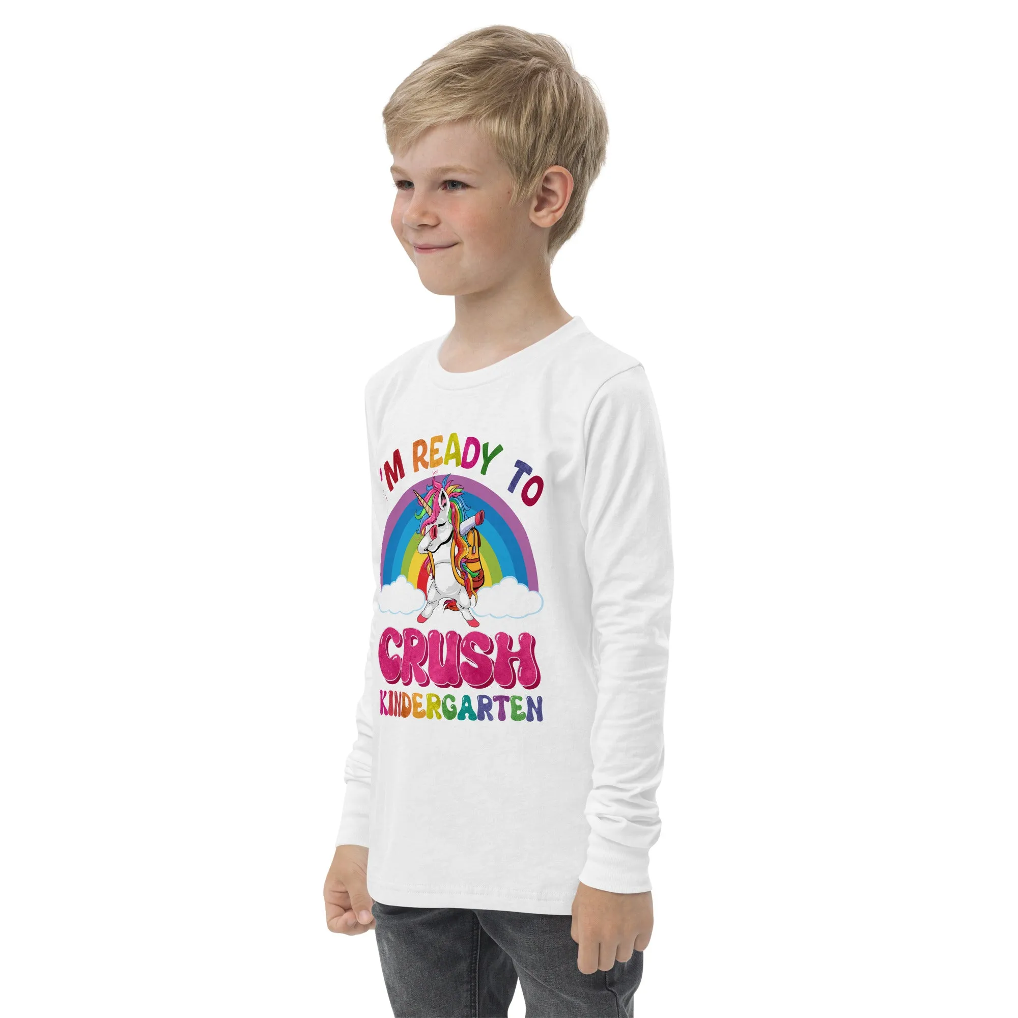 Youth long sleeve tee, Back to School ,Soft Cotton, Unisex,