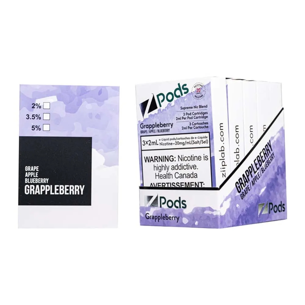 Z Pods - Grappleberry Vape Pods