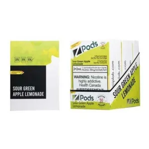 Z Pods - Sour Green Apple Lemon Vape Pods